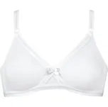 Dámská nevyztužená podprsenka Naturana 5220 100% bavlna bílá 70A