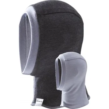 Kukla Merino kukla dvojvrstvá (oboustranná) - Grafitová/šedá, Crawler Velikost: 1