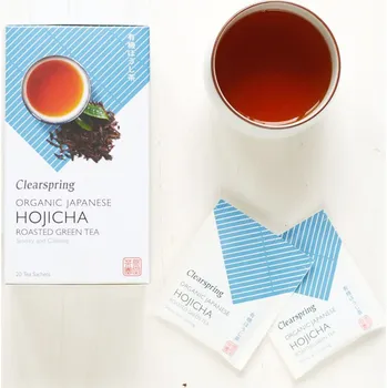 Čaj Čaj Hojicha BIO porcovaný - Clearspring 20x1,8g