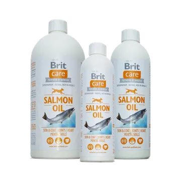 Lososový olej pro psy Brit Care 1l s dávkovačem