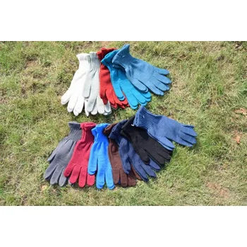 Rukavice Surtex Trade, s.r.o. SURTEX rukavice barevné Barva: Hnědá, Velikost: 20-21