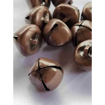 Rolničky 18 x 20 mm barva hnědá