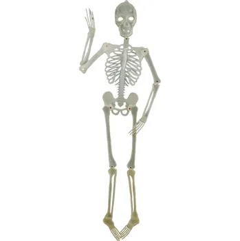 Závěsná dekorace - Svítící kostra, 150 cm