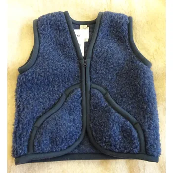 Dámská vesta Vesta dětská na zip ALWERO Barva: Tm. modrá, Velikost: S