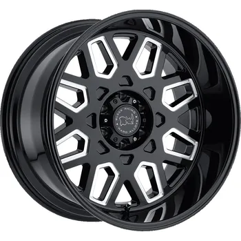 Alu kolo Black Rhino predator disk 20x12 5x127 71.5 et-44, gloss black