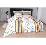 Bavlněné povlečení BASIC GLENA okrové