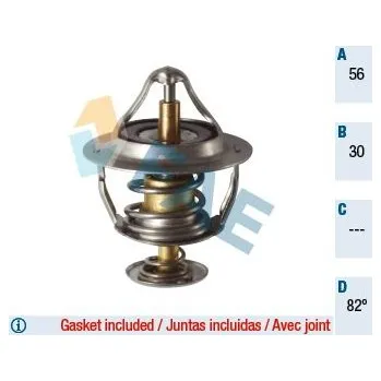 Těsnění motoru Termostat, chladivo FAE 5322582