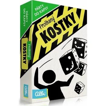 Společenská hra Albi Párty do kapsy - Prolhaný kostky