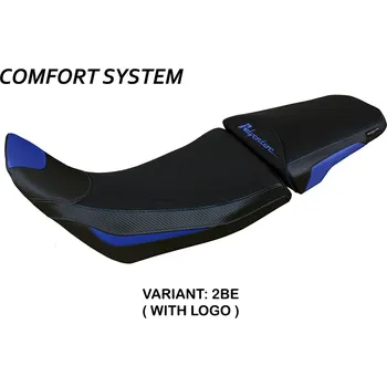 Moto sedlo TPZ Italia Potah sedla Honda Africa Twin 1100 (20-26) Deline comfort model potah sedla: s logem 2BE (blue)