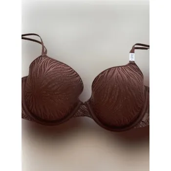 Podprsenka Dámská podprsenka Calvin Klein QF6875E hnědá 75DD