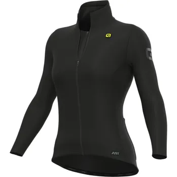 Sport ALÉ Cyklistický dres s dlouhým rukávem zimní - FUTURE WARM R-EV1 - černá L