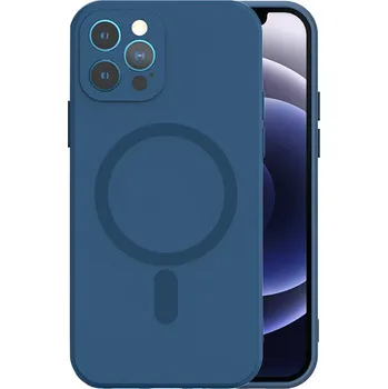 Pouzdro na mobilní telefon TEL PROTECT MagSilikonové pouzdro pro Iphone 14 Pro Navy