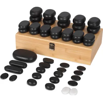 Masážní příslušenství Sada masážních kamenů 45 ks