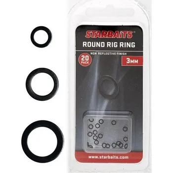 Kroužky Starbaits Round Ring 20ks - 3 mm