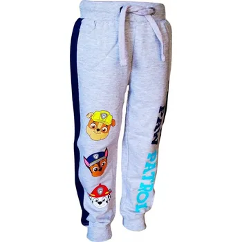 Šedé tepláky Tlapková Patrola chlapecké, vel. 98-128cm Velikost: 110cm