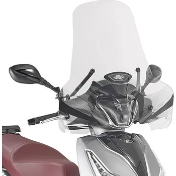 7057AK čiré plexi SYM Symphony 125 / HD 300 / Piaggio Medley (19-23)
