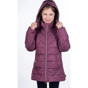 Dětská, jezdecká bunda -Alva- fialová - 98/104