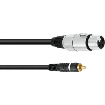 Audio kabel Kabel CXF-20 RCA - XLR samice, 2 m