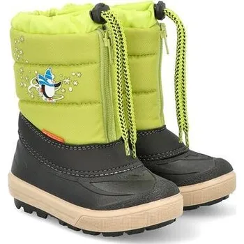 Chlapecká obuv DEMAR KENNY dětské sněhule světle zelené Velikost: 24 - 25
