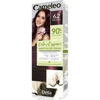 Barva na vlasy Delia Cameleo Color Essence barvicí krém na vlasy 6,2 vínová, 75 g