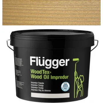 Olej na dřevo Flügger Wood Tex Wood Oil IMPREDUR 3L U-805 + dárek k objednávce nad 1000Kč
