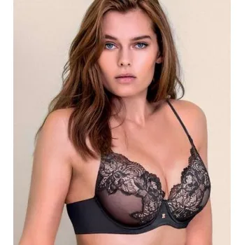 Podprsenka Dámská podprsenka Lormar SATEN Plunge šampáňo 85C