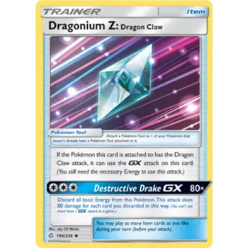 Sběratelská karetní hra Dragonium Z Dragon Claw 190/236 - Cosmic Eclipse Typ karty: Non-Holo