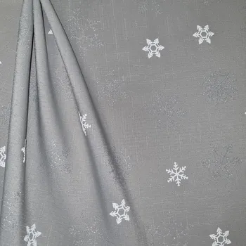 Běhoun vánoční vločky na šedé Český výrobce