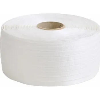 Obalový materiál PES textilní vázací páska lepená - šíře 19 mm - návin 600 m - pevnost 5300