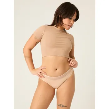 Menstruační kalhotky Menstruační kalhotky Modibodi Sensual Bikini Light-Moderate Beige (MODI4050B) L
