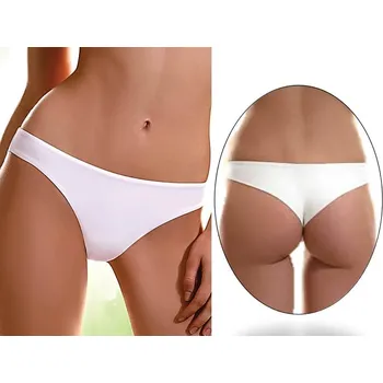 Kalhotky Jolidon - hladké brazilky DIANA invisible - bílá/L