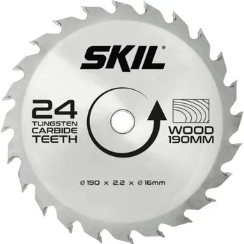Pilový kotouč Pilový kotouč karbid 190mm, 24z SKIL S00272