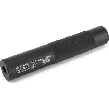 Airsoft FMA Kovový tlumič Navy Seal 198 x 35mm