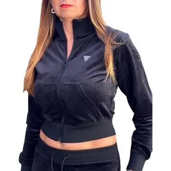 Dámská mikina Dámská mikina Guess V3BQ22 Couture černá černá S