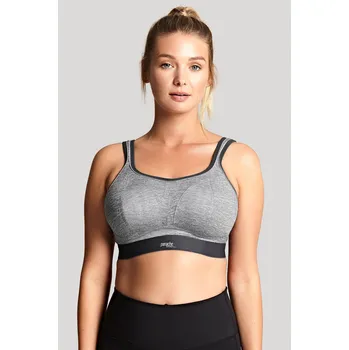 Podprsenka Panache Sport podprsenka bez kostic šedá melange - PANPGRAYMA/šedý melange / 36FF PAN1M002-GRAYMA