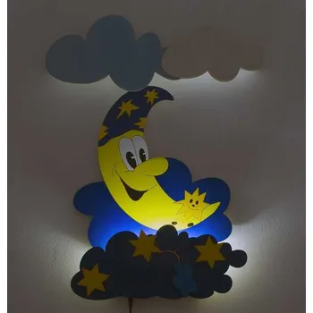 Lampička DoDo Dětská LED lampička měsíček