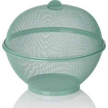 Úložný box Kela Como koš na ovoce 26.5x26.5x24.5 cm zelená 11402