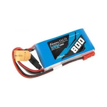 RC vybavení Gens Ace Lipo G-Tech - 2S 800 mAh 7,4V 2S1P (45C) JST-SYP Plug