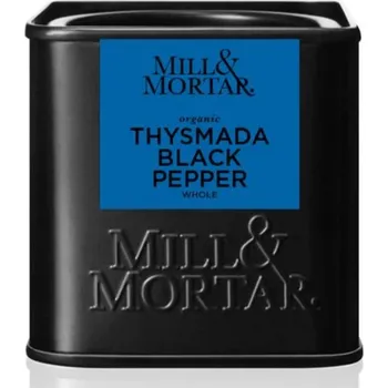 Koření Bio černý pepř THYSMADA 50 g, celý, Mill & Mortar