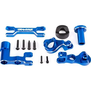 RC náhradní díl Traxxas páky řízení hliníkové modře eloxované (pro XRT)