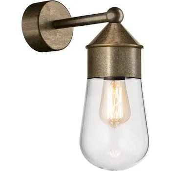 Nástěnné svítidlo Il Fanale 270.44.OOT Drop mini, nástěnné svítidlo, 1xE14 max 10W, staromosaz, prům. 10cm, IP65