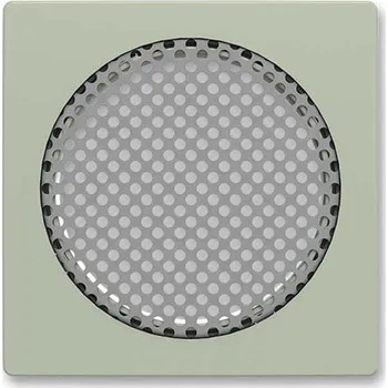 vypínač 5016T-A00075 243 Kryt pro reproduktor AudioWorld, s kulatou mřížkou, olivová, Zoni, ABB