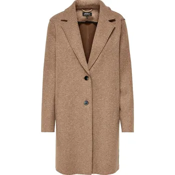 Dámský kabát Only Carrie dámský kabát hnědý