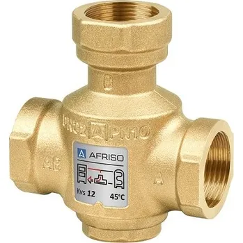 Ventil Afriso Termostatický ventil pro regulaci zpátečky DN25 Rp1" ATV 336 60°C AF1633610