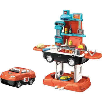 Dětská kuchyňka Grilovací sada v autě 2 v 1 BABY MIX