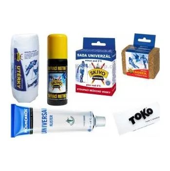 Lyžařský vosk SET BASIC voskování