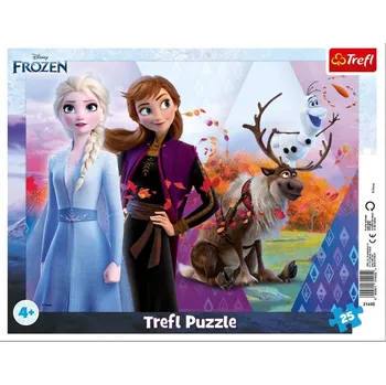Puzzle TREFL Puzzle Ledové království II. 25 dílků