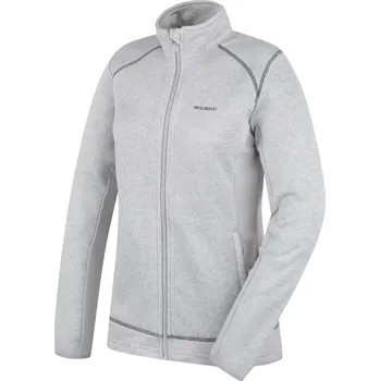 Dámský svetr Husky Dámský fleecový svetr na zip Alan L XS, light grey