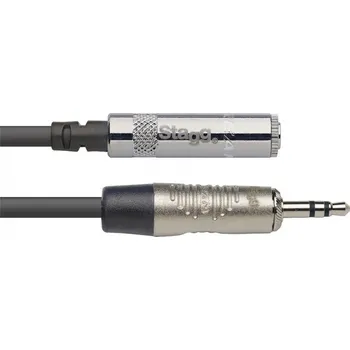Audio kabel Stagg NAC3MPSMJSR, mini jack / mini jack, 3 m