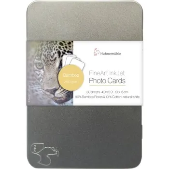 Fotopapír 14,8x21cm/30 Bamboo 290 Photo Cards Hahnemühle